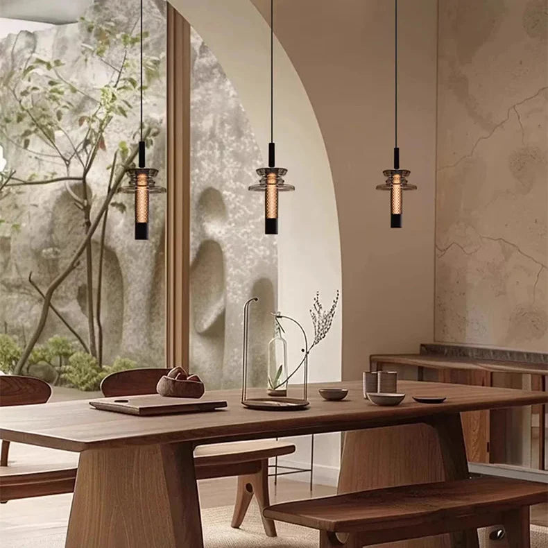 Italian Mesh Pendant Light – Modern Ceiling Lamp with Adjustable Wire