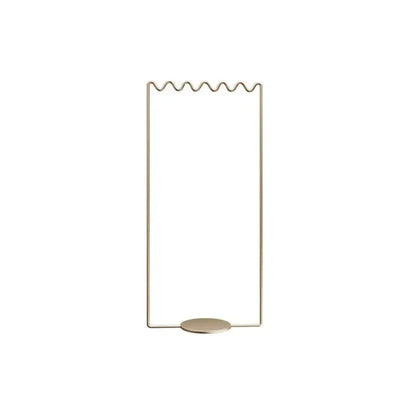 Metal Coat Rack | Wavy Floor Stand | Durable Design