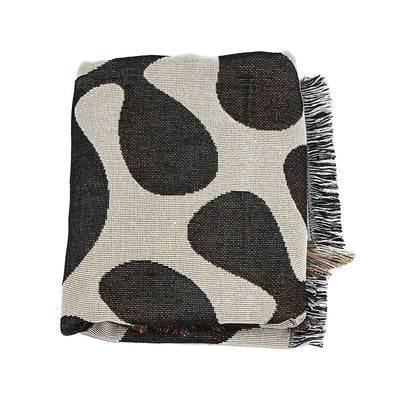 Retro Vine Throw Blanket – Soft Cozy Cotton Blend 51x63 Inches