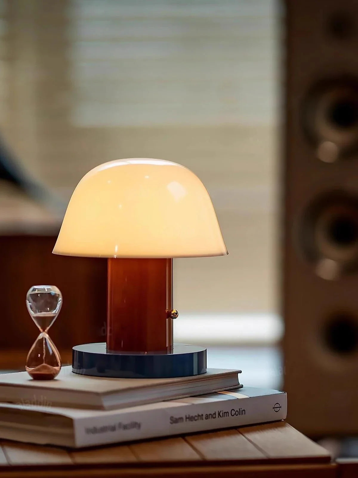 Cordless Mushroom Lamp | Modern Table Lamp by Haus Theory