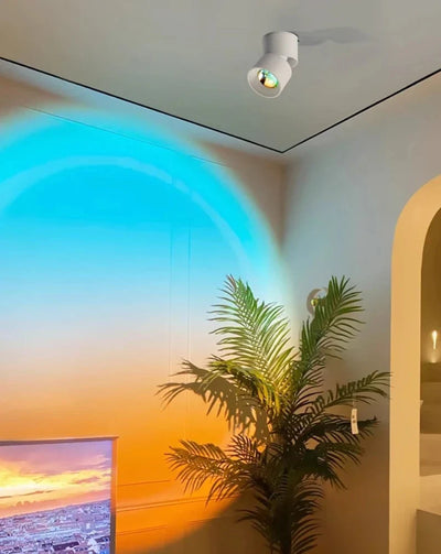 Ceiling Spot Lamp - Sleek Adjustable Corded Ceiling Light