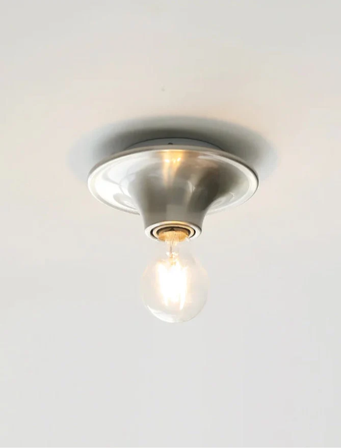 Industrial Wall Ceiling Lamp - Vintage Metal Frame Light