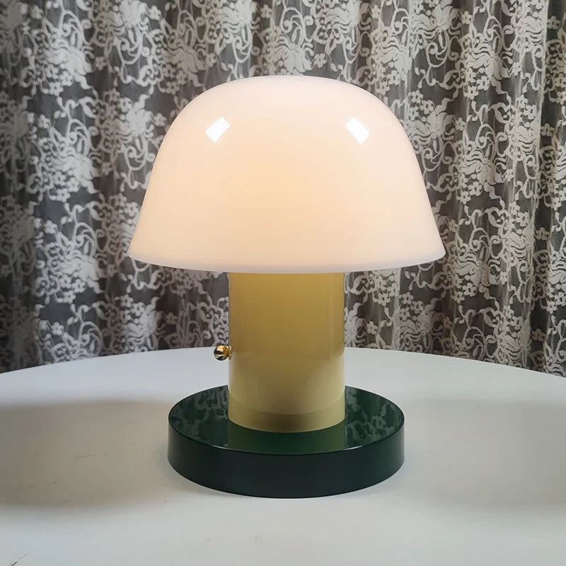 Cordless Mushroom Lamp | Modern Table Lamp by Haus Theory