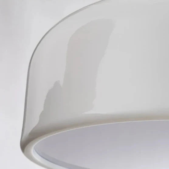 Metal Dome Pendant Light - Adjustable Cord Ceiling Fixture
