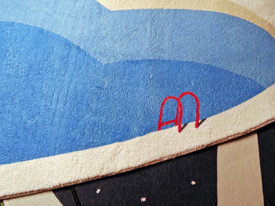 Heart Pool Rug – Soft Plush Swimming Pool Carpet