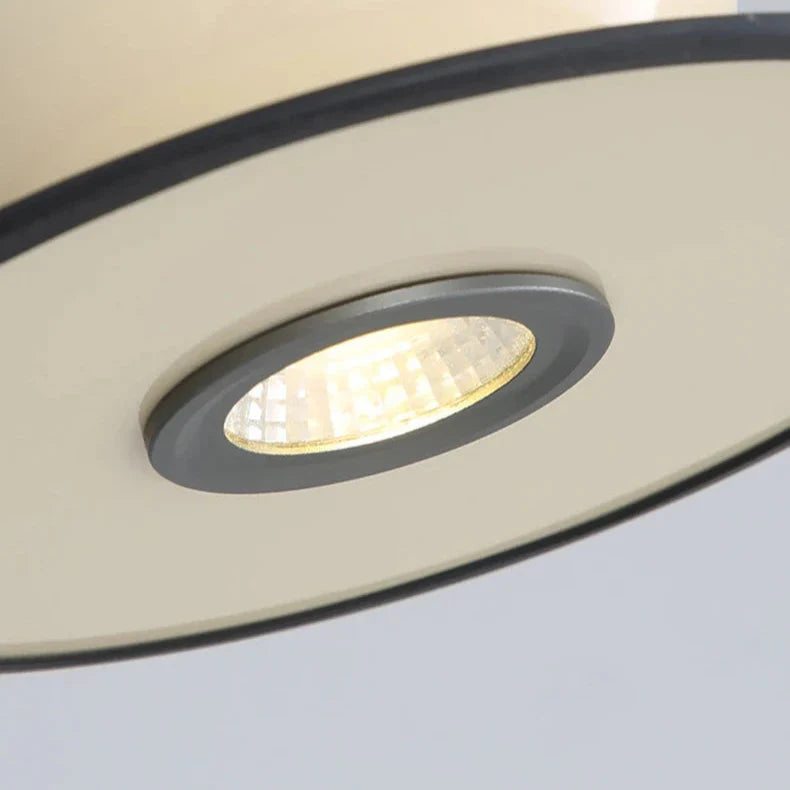 Metal UFO Pendant Light | Retro Aluminum Ceiling Fixture