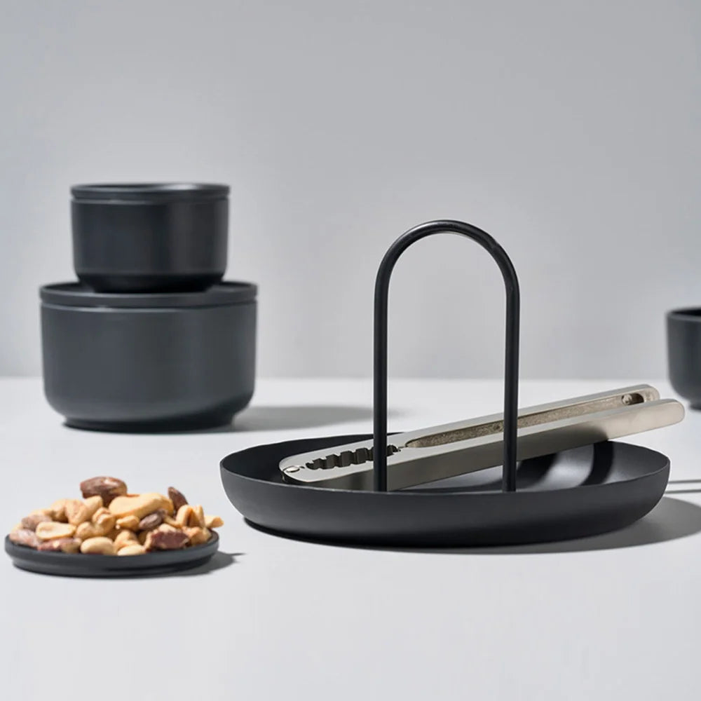 Nordic Round Tray - Functional ABS Home Decor Organizer
