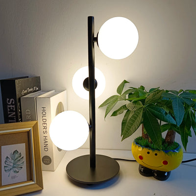 Triple Ball Table Lamp - Modern LED Lighting