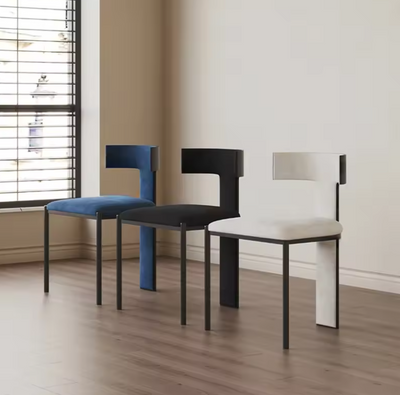 T Back Dining Chair - Modern Japandi Style Seat