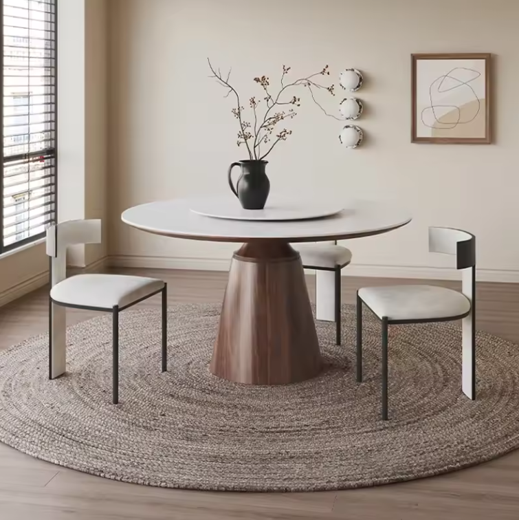 T Back Dining Chair - Modern Japandi Style Seat