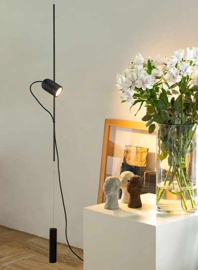 Nordic Spotlight Lamp – Adjustable Floor to Ceiling Pendant Light
