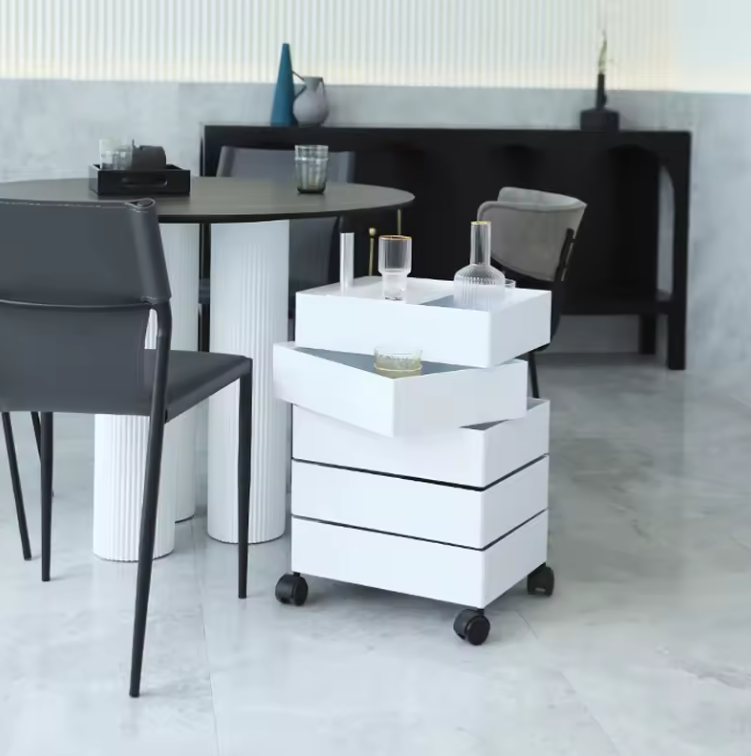 ABS Moving Drawer Storage – Modular Mobile Organizer