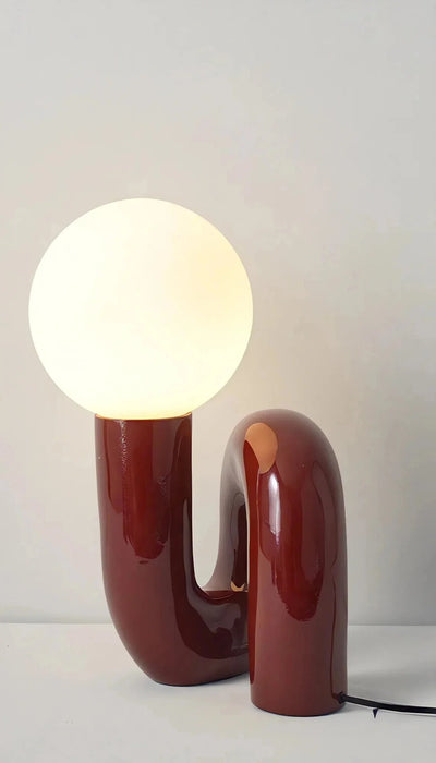 Nordic Table Lamp – Twisted Ball LED Light