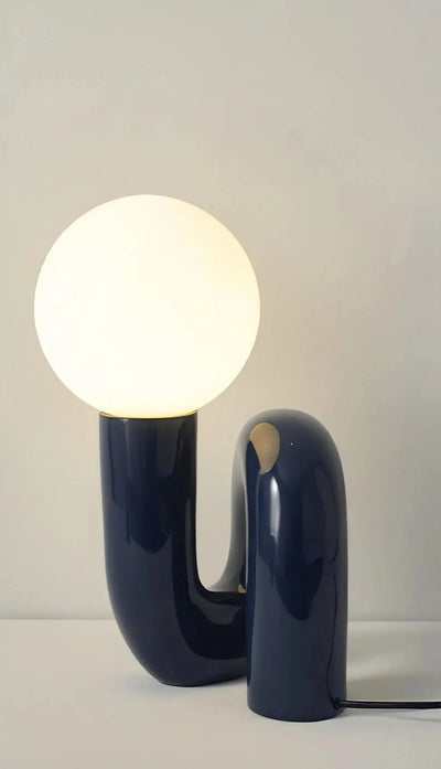 Nordic Table Lamp – Twisted Ball LED Light