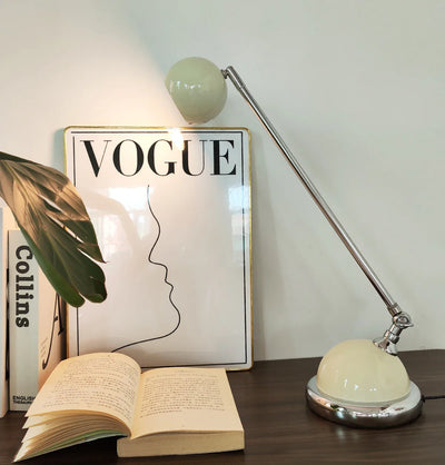 Retro Table Lamp – Haus Theory Rotating Ball Minimalist Lighting