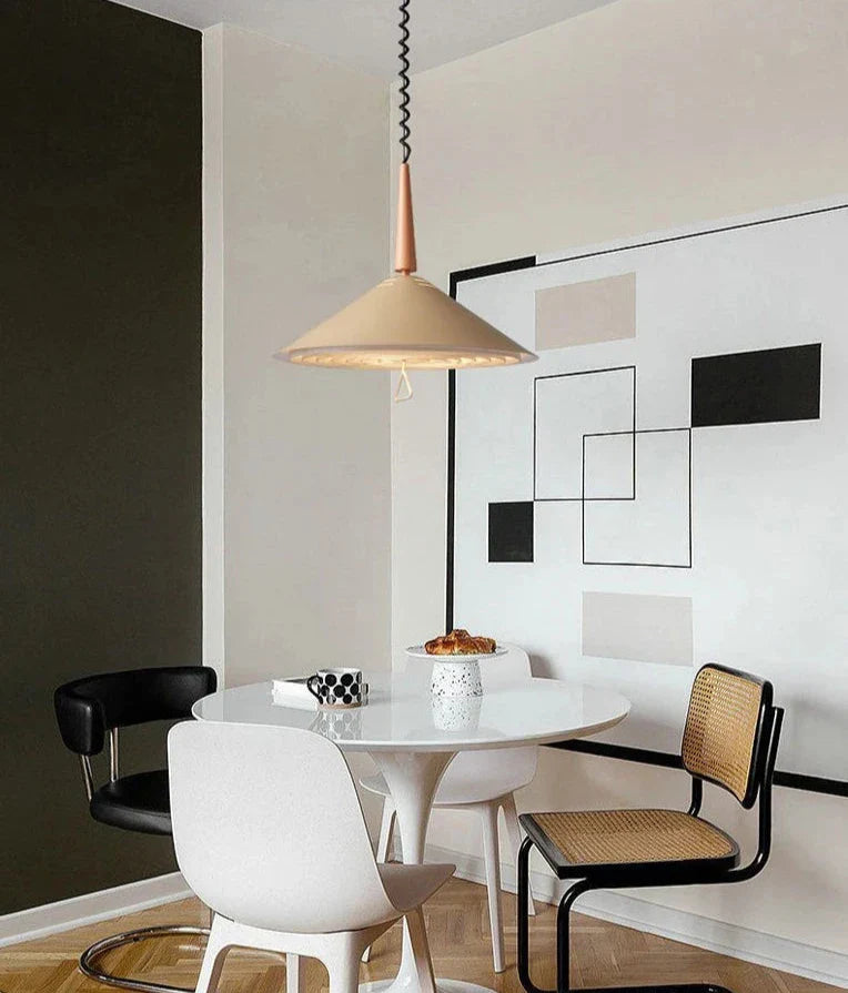 Layered Pendant Lamp - Nordic Style Soft Ambient Lighting