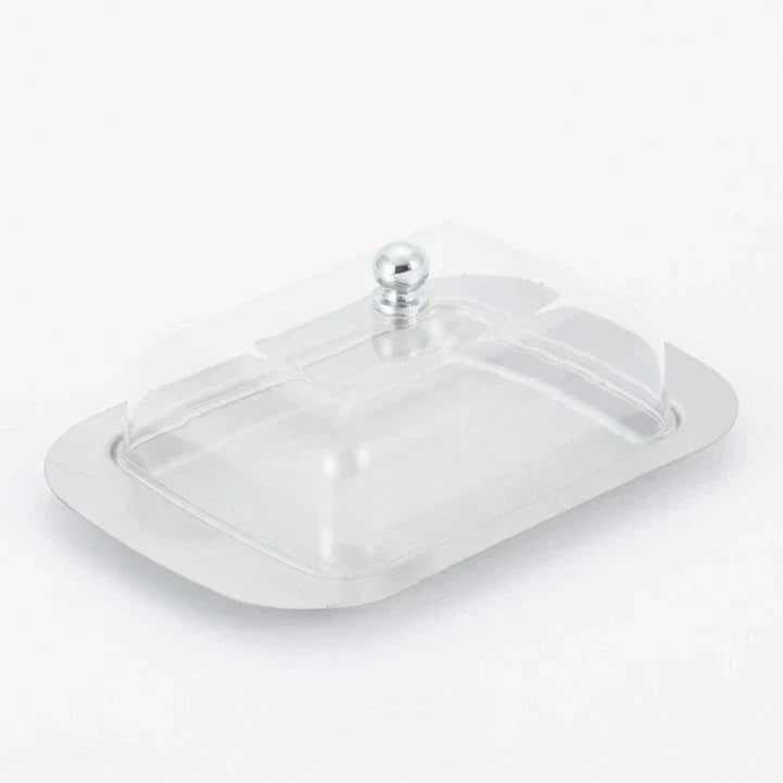Stainless Steel Butter Dish | Easy Spread Container
