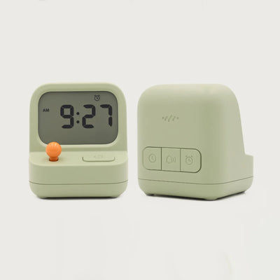 Arcade Game Alarm Clock - Mini Digital Retro Timer