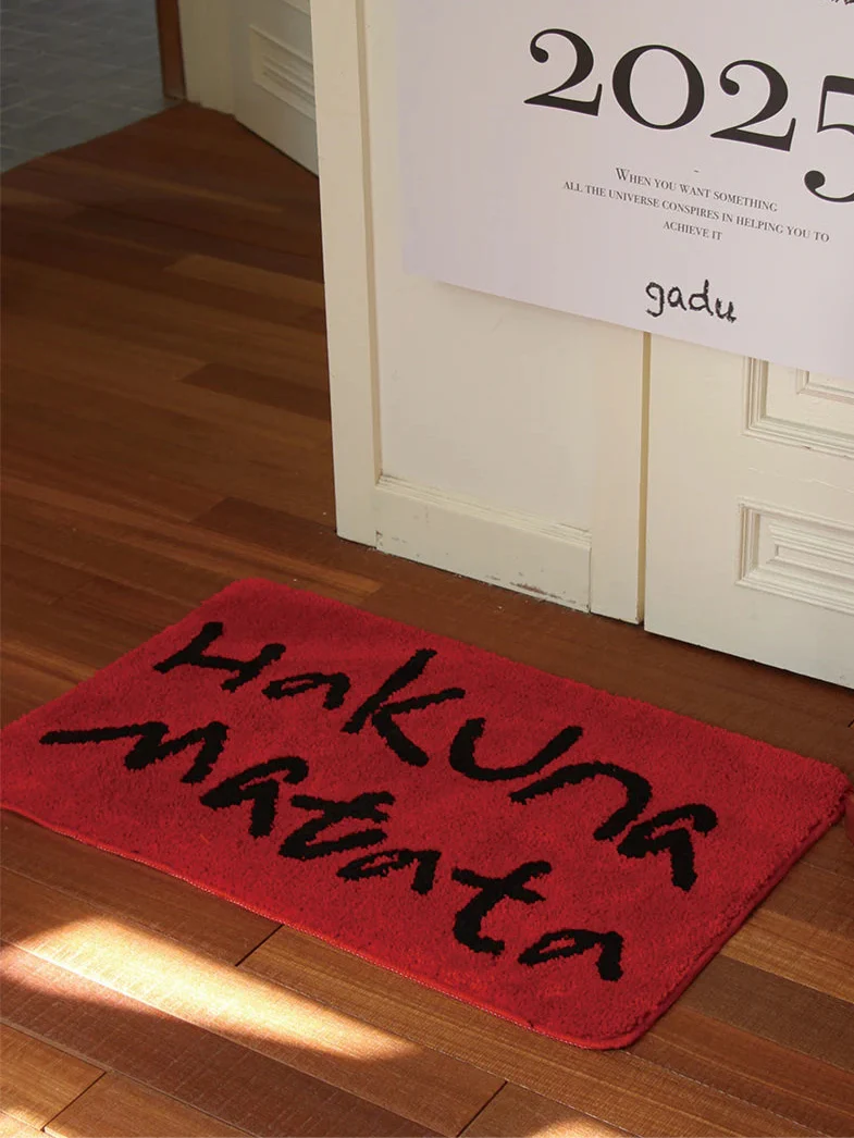 Hakuna Matata Mat | Cozy Entryway Rug Accent