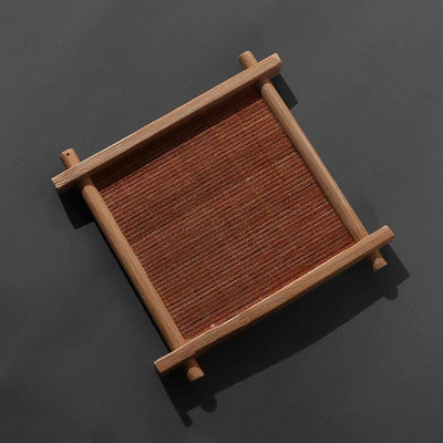 Bamboo Coaster - Japanese Retro Drink Tray