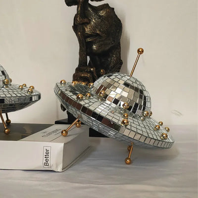 Disco Ball UFO Ornament – Galactic Home Decor