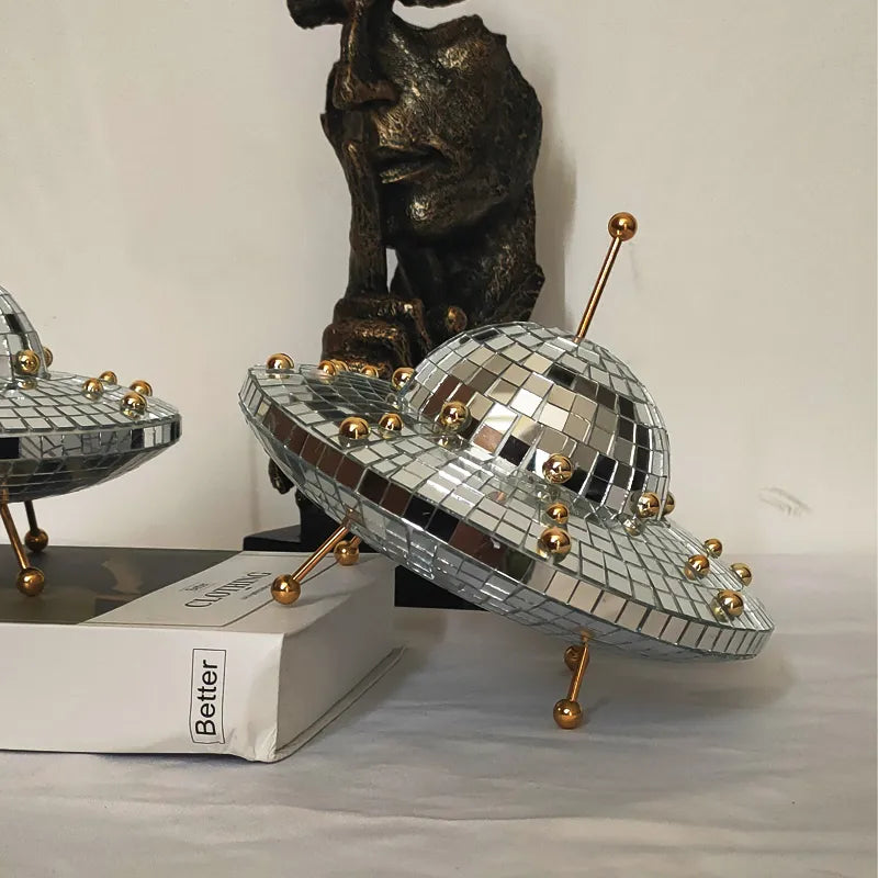 Disco Ball UFO Ornament – Galactic Home Decor