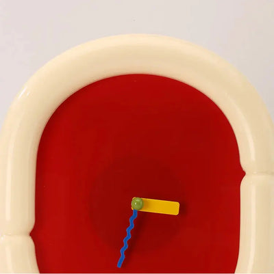 Tube Frame Wall Clock – Modern Minimalist Design