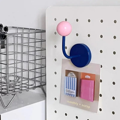 Magnetic Wall Hook - Retro Metal Ball Hanger