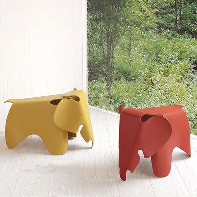 Origami Elephant Stool – Modern Ottoman Seat