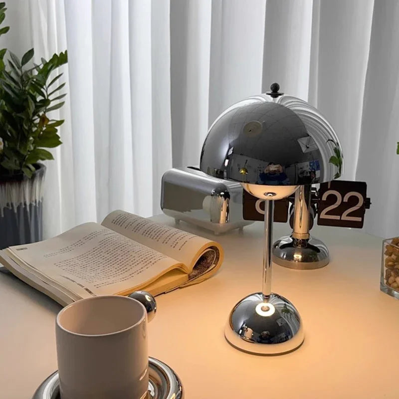 Dimmable Mushroom Lamp – Haus Theory Table Light