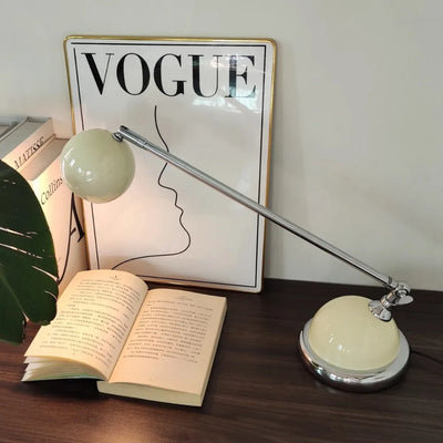 Retro Table Lamp – Haus Theory Rotating Ball Minimalist Lighting