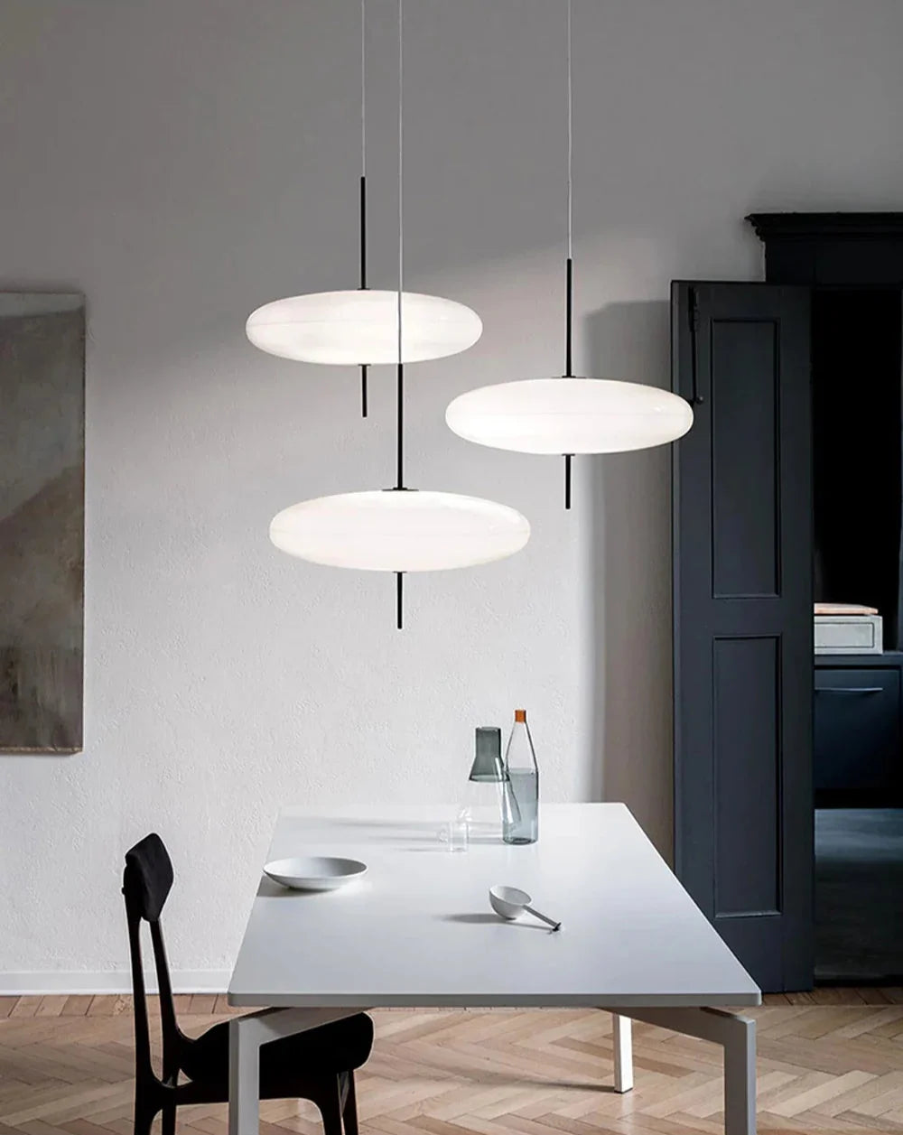 Nordic Ceiling Lamp – Saucer Light Fixture, Modern Minimalist Design
