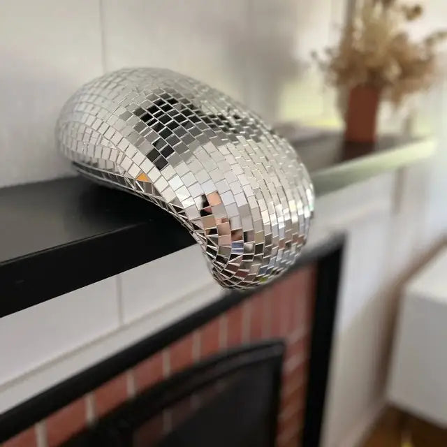 Melting Disco Ball Decorative Wall Clock - Modern Home Decor
