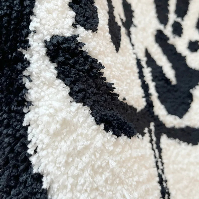 Hand Crafted Rug | Polyester Acrylic, Cute Bathroom Mat