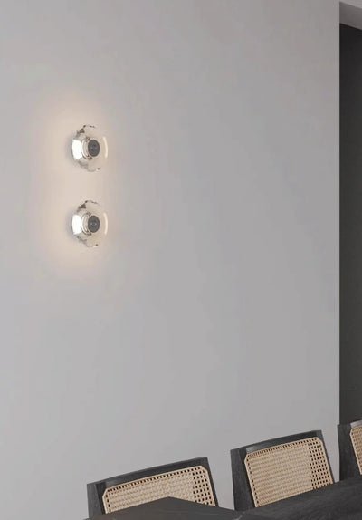 Italian Crystal Sconce - Luxury Energy Efficient LED Lamp