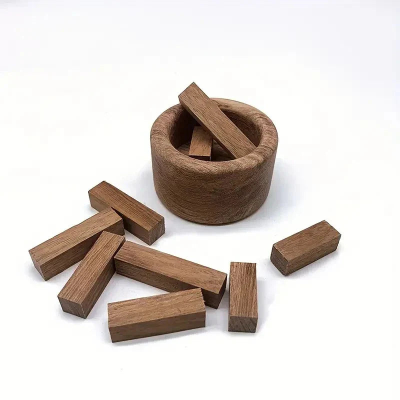 Wooden Diffuser Cube - Mini Geometric Aroma