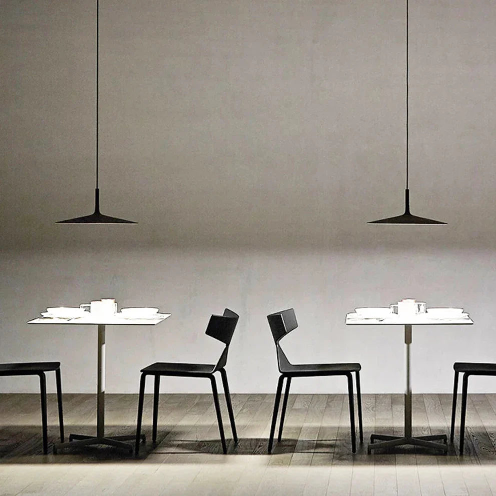 Minimalist Ceiling Light - Aluminium Pendant Lamp With Adjustable Wire