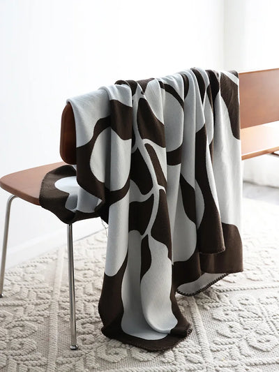 Jacquard Vine Throw | Cozy Sofa Throw, Machine Washable