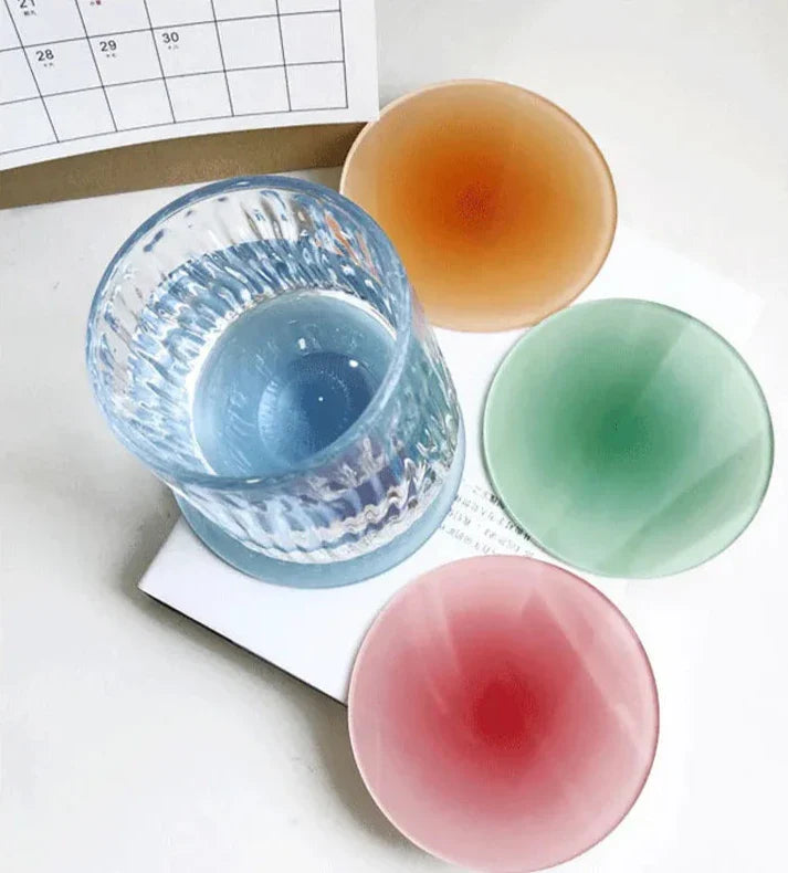 Gradient Acrylic Coaster | Vibrant Spill Proof Surface Protector