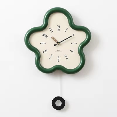Style Flip Wall Clock – Minimalist Swinging Digital Clock for Living Room