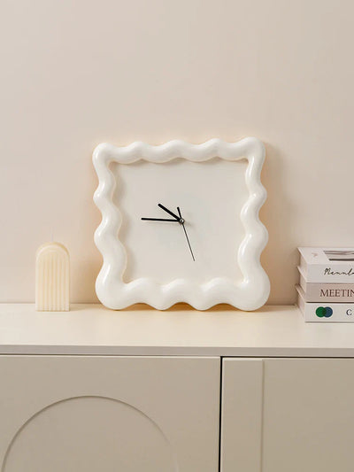 Cloud Frame Wall Clock - Modern Kids Room Decor