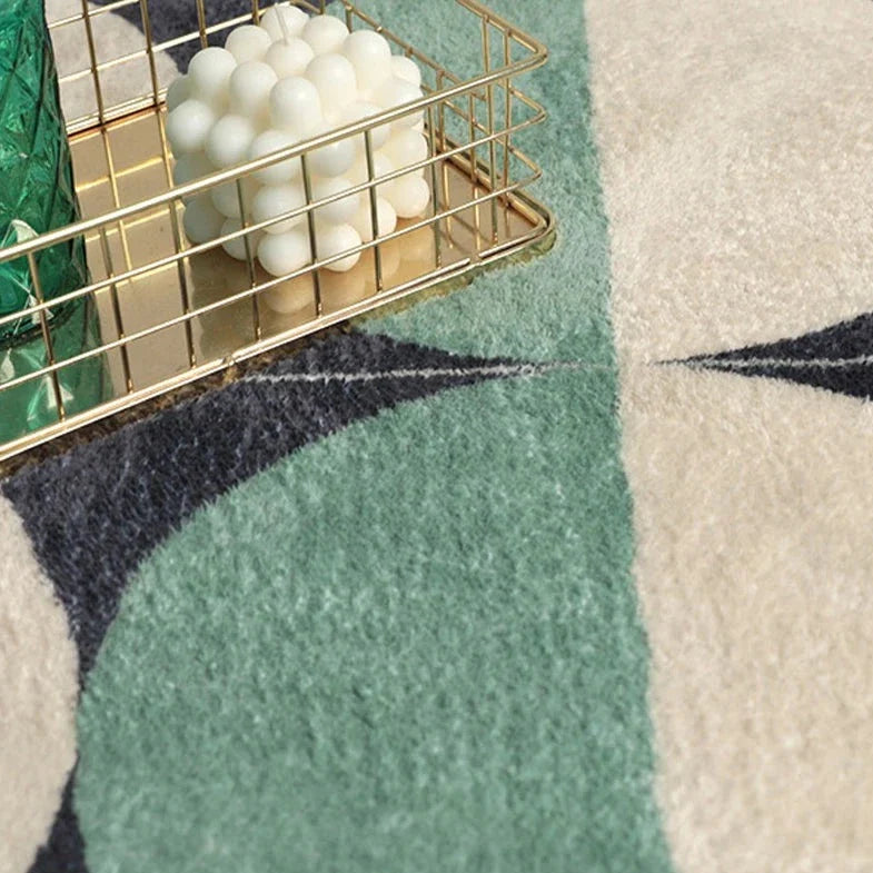 Vintage Pattern Rug - Contemporary Bauhaus Floor Covering