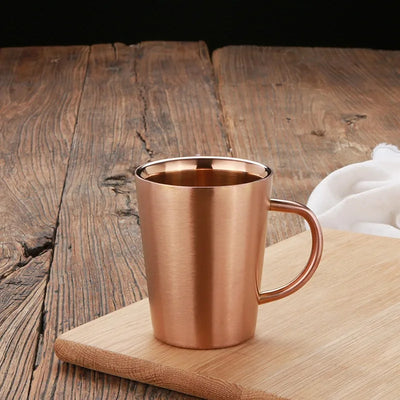Stainless Steel Mug - Thermal Insulated Travel Cup 180ml