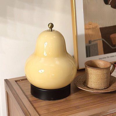 Vintage Touch Dimming Lamp – Pear Shaped LED Table Light