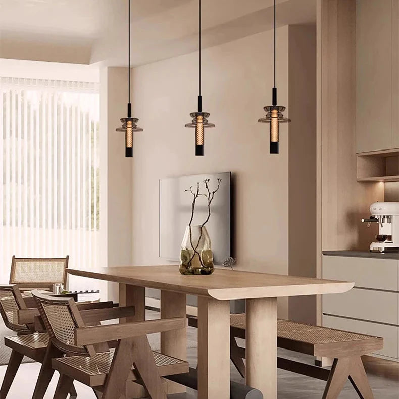 Italian Mesh Pendant Light – Modern Ceiling Lamp with Adjustable Wire