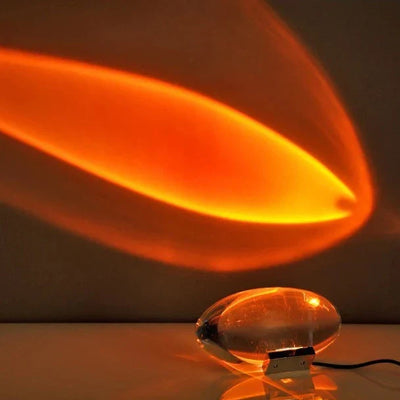Crystal Table Lamp - Mini LED Sunset Sky Light