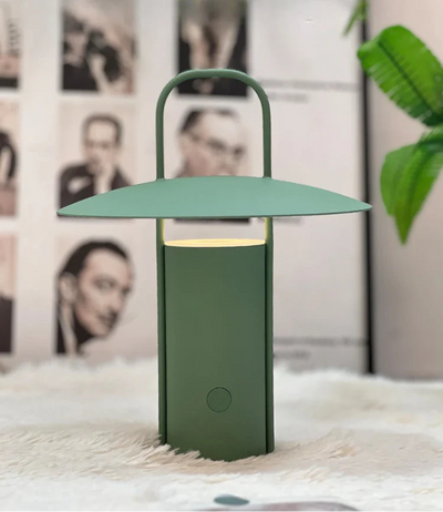 Aluminum Outdoor Table Lamp – Portable Cordless LED Light