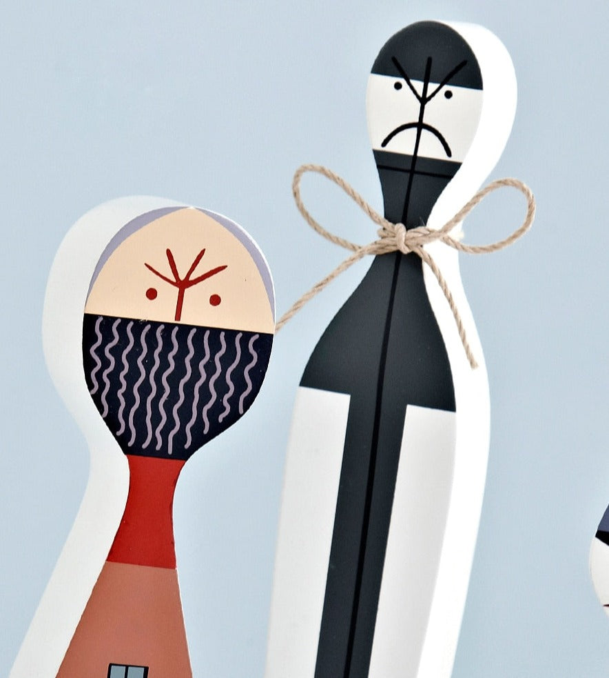 Wooden Character Figurines - Handcrafted MDF Sculptures