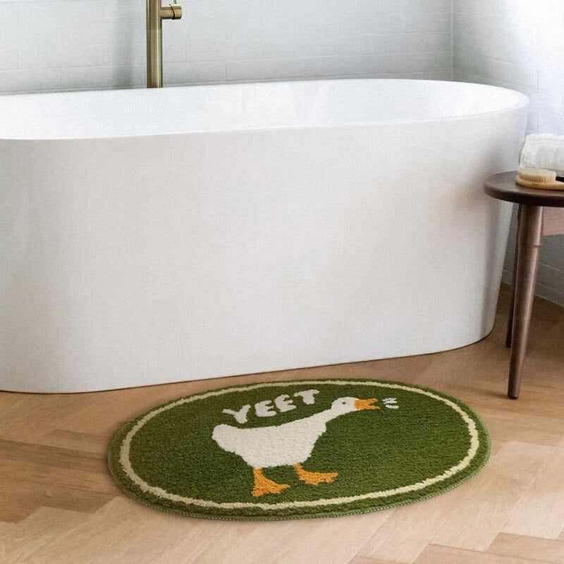 Animal Bath Mat – Cute Plush Soft Fluffy Rug