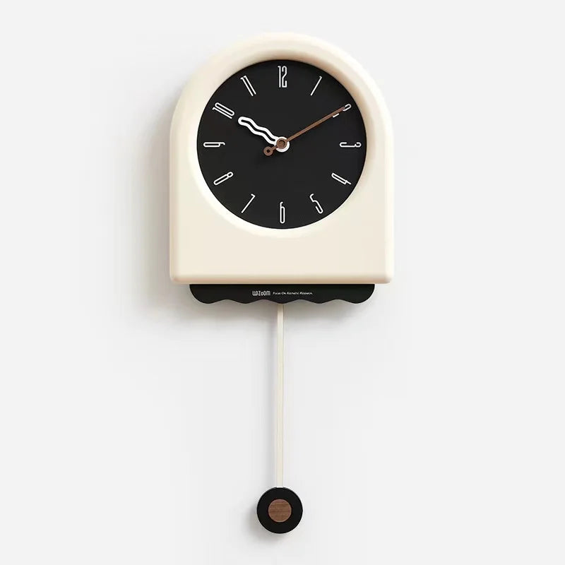 Modern Pendulum Clock - Sophisticated Acrylic Wall Clock